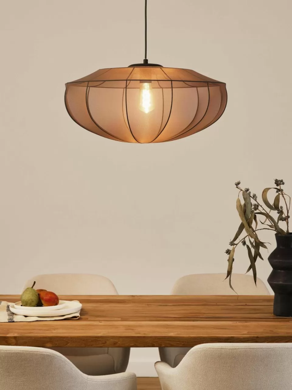 Westwing Collection Hanglamp Beau van netstof | Hanglampen | Hanglampen