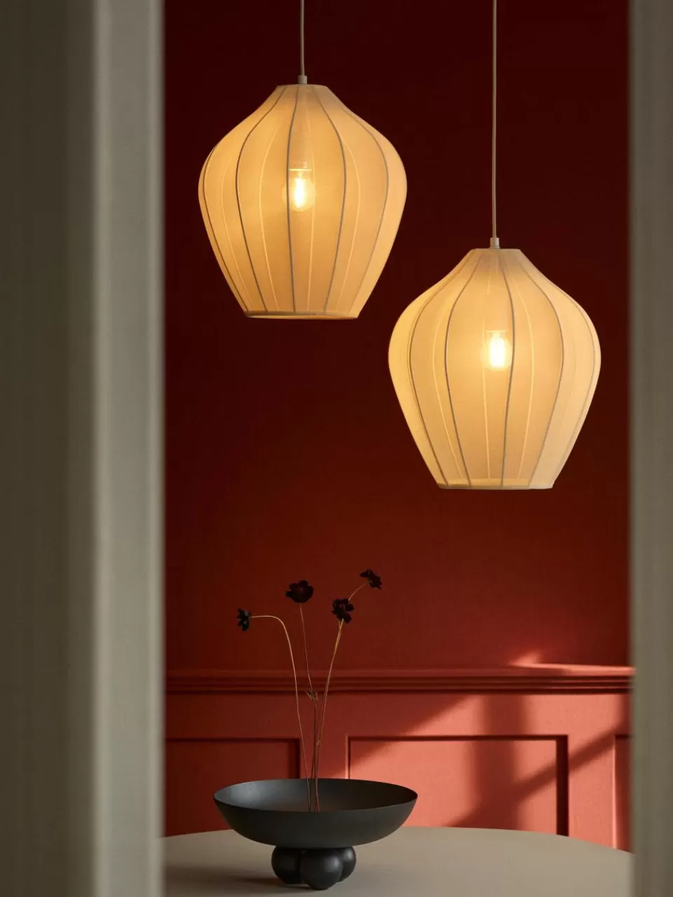 Westwing Collection Hanglamp Beau van netstof | Hanglampen | Hanglampen