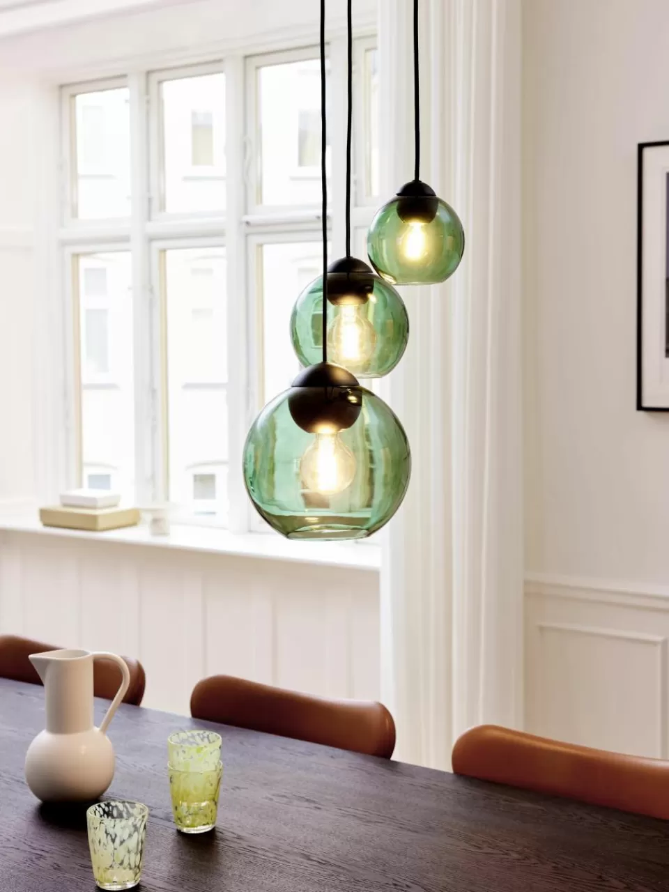 Westwing Hanglamp Bubbles van glas, in verschillende formaten | Hanglampen | Hanglampen