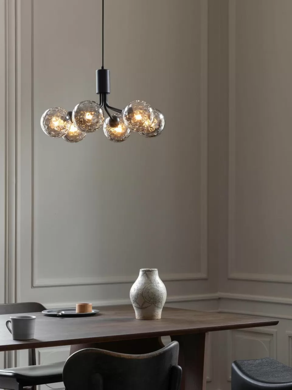 Nuura Hanglamp met glazen bollen Apiales | Kroonluchters