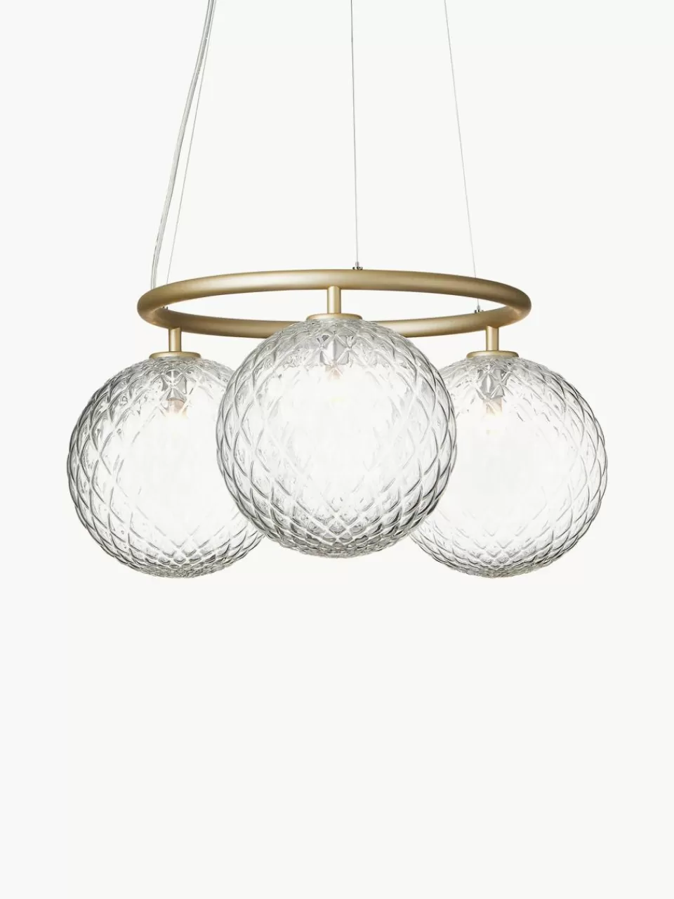 Nuura Hanglamp met glazen bollen Miira | Kroonluchters