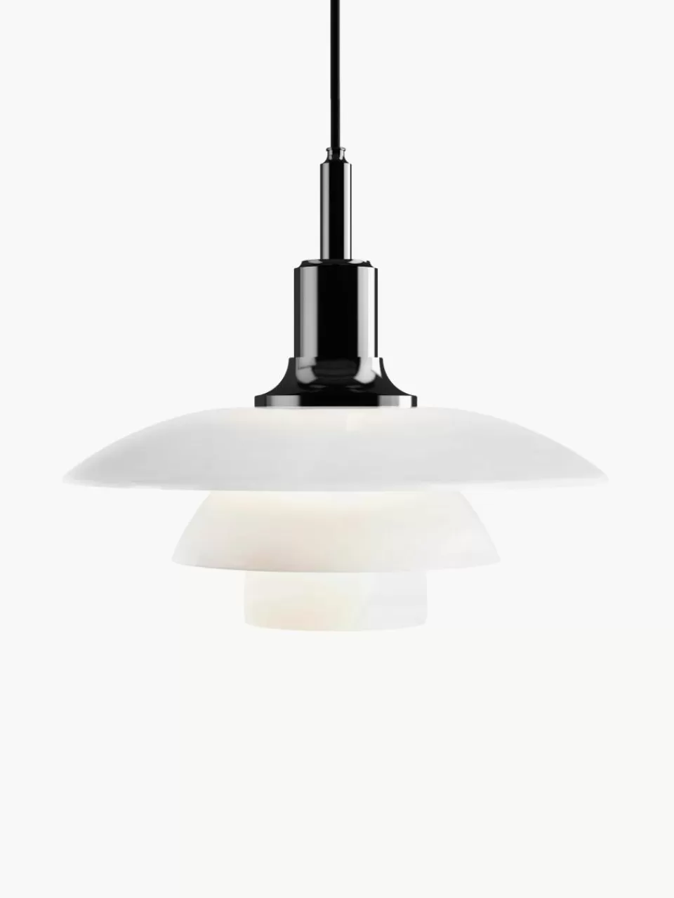 Louis Poulsen Hanglamp PH 3½-3, mondgeblazen | Hanglampen | Hanglampen