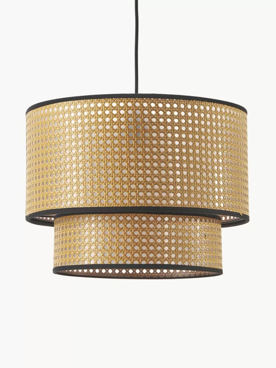 Westwing Collection Hanglamp Vienna van Weens vlechtwerk | Hanglampen | Hanglampen