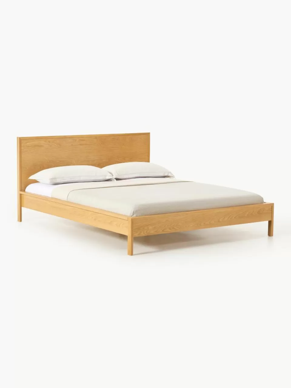 Westwing Collection Houten bed Tammy met hoofdeinde | Bedden | Bedframes