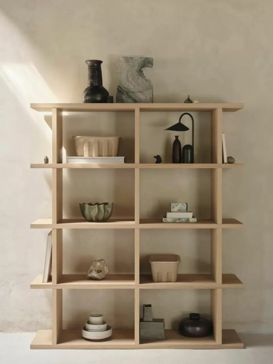 ferm LIVING Houten rek Kona | Stellingkasten | Kantoor Stellingkasten