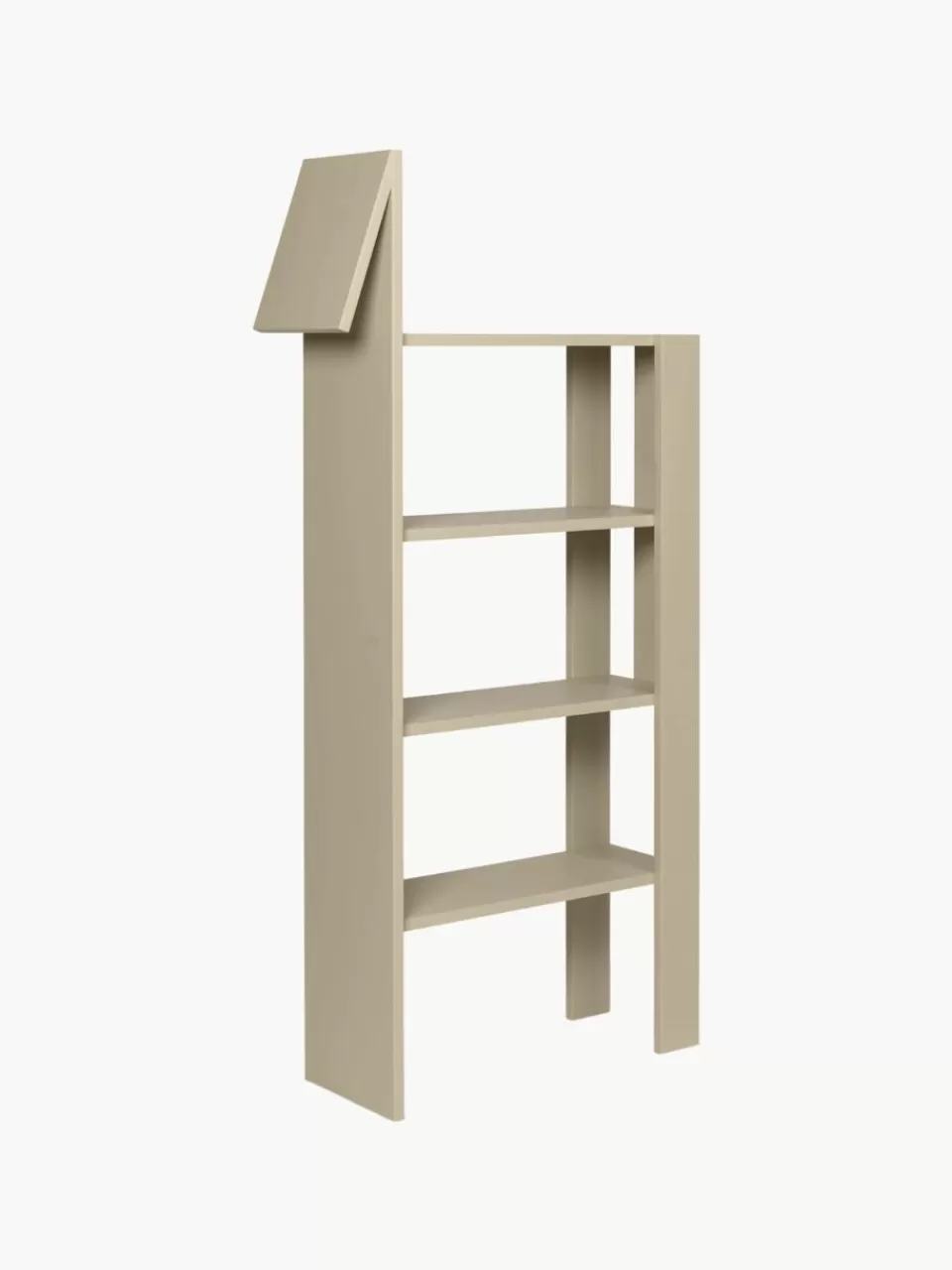 ferm LIVING Kids Houten wandkast Giraffe | Kinderkamer Wandplanken