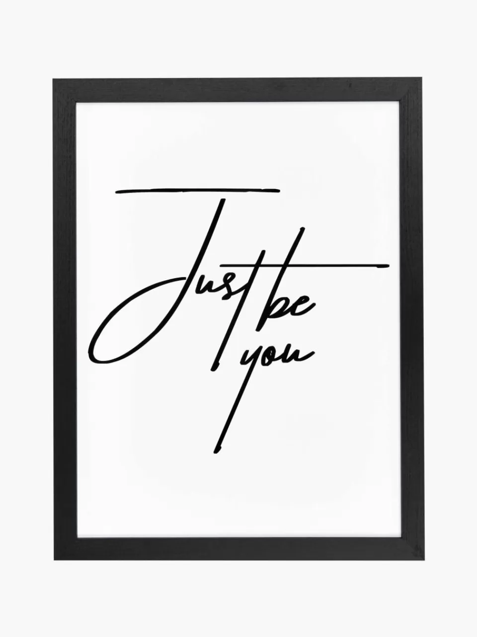 Any Image Ingelijste digitale print Just be You | Wanddecoratie | Prints