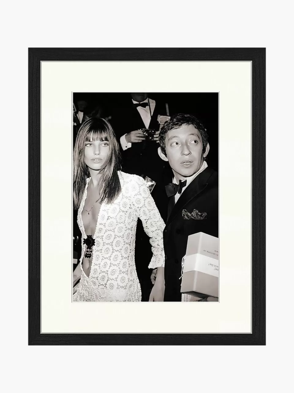 Any Image Ingelijste print Serge Gainsbourg & Jane Birkin | Wanddecoratie | Prints