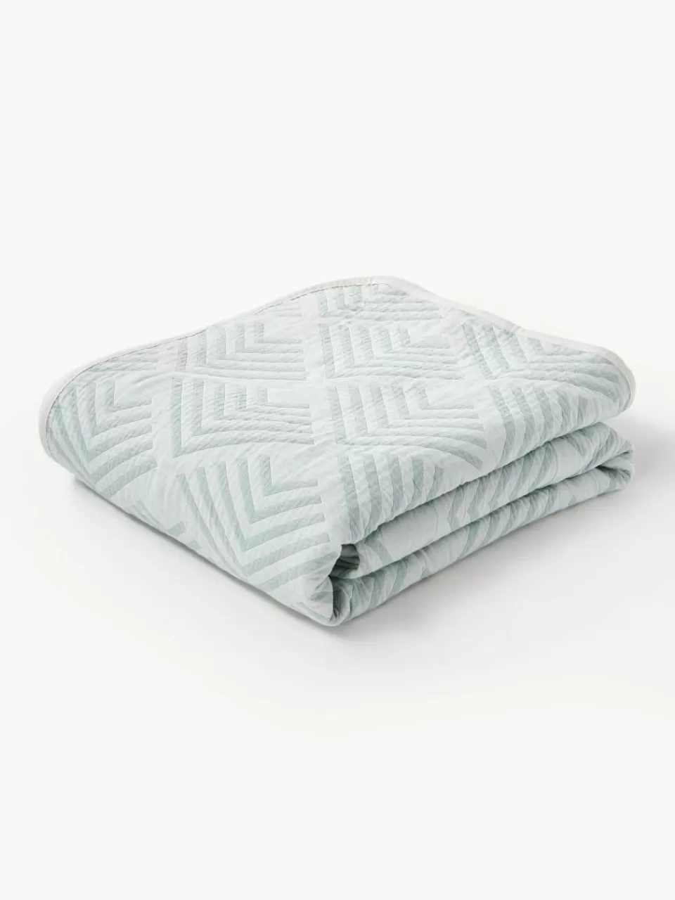 Westwing Collection Jacquard bedsprei Milano met grafisch patroon | Bedspreien