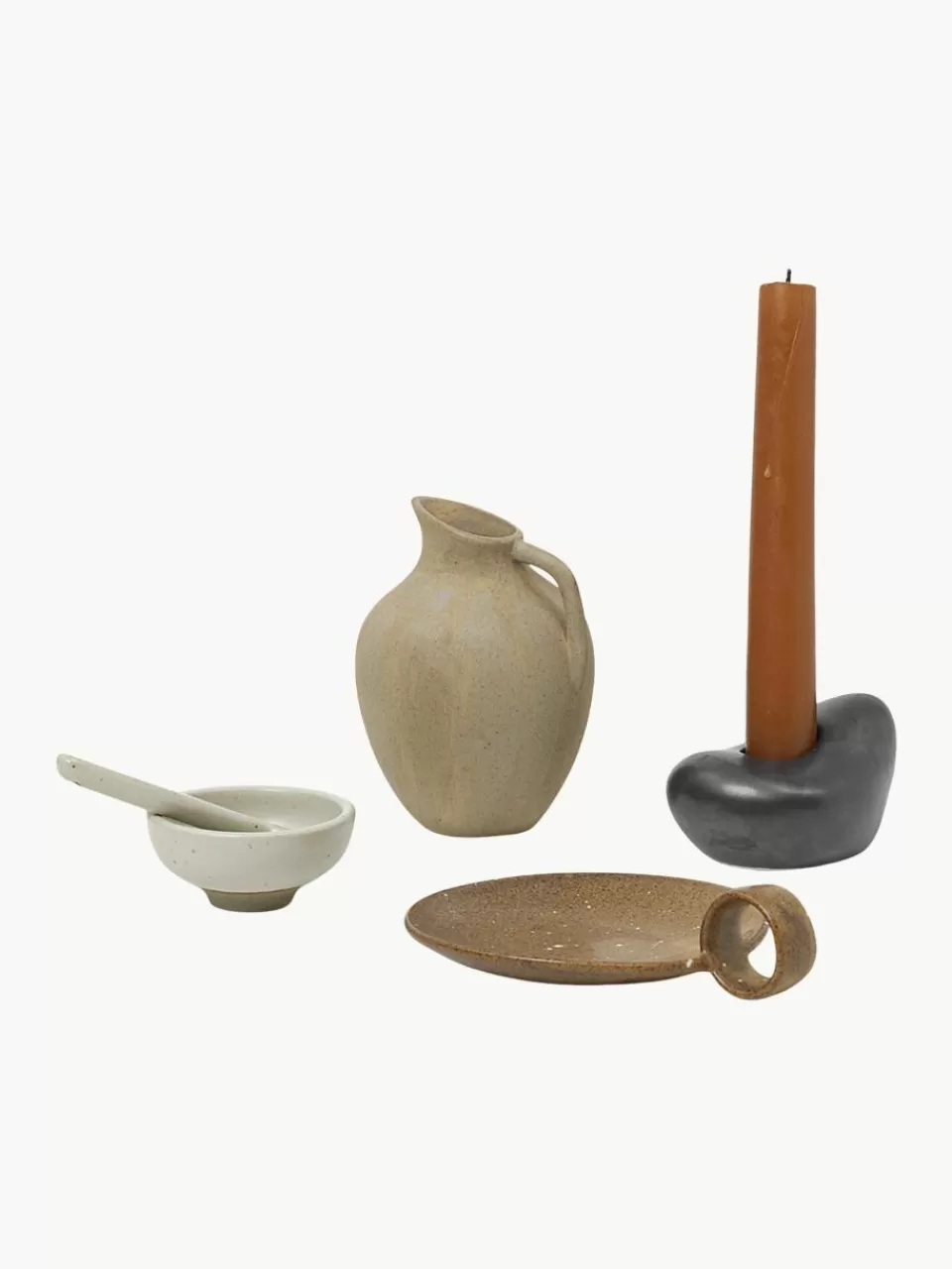 ferm LIVING Kandelaar cadeauset Libre, 5-delig | Kaarsen & Kaarsenhouders | Kandelaars