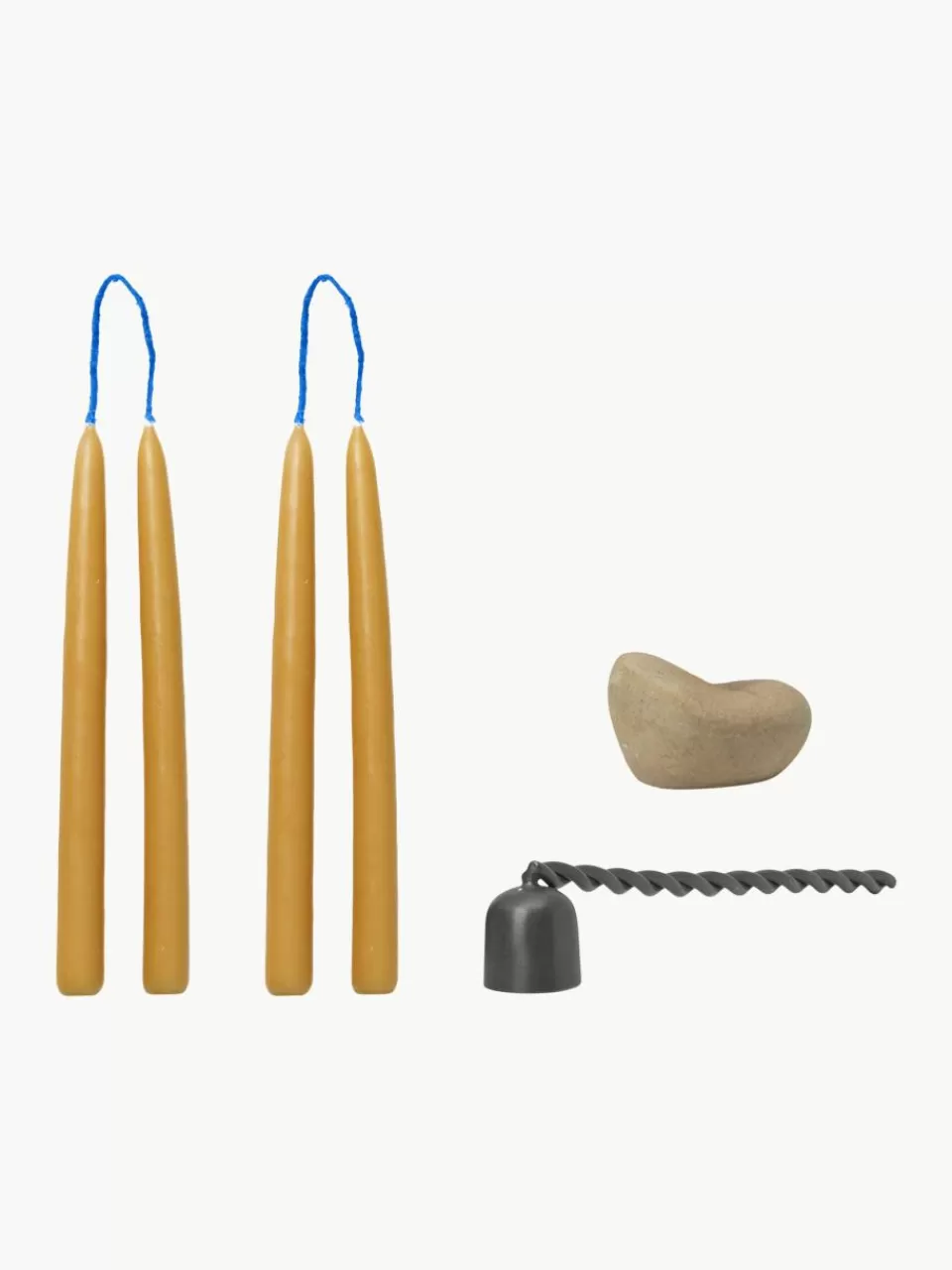 ferm LIVING Kandelaar cadeauset Libre, 6-delig | Kaarsen & Kaarsenhouders | Kandelaars