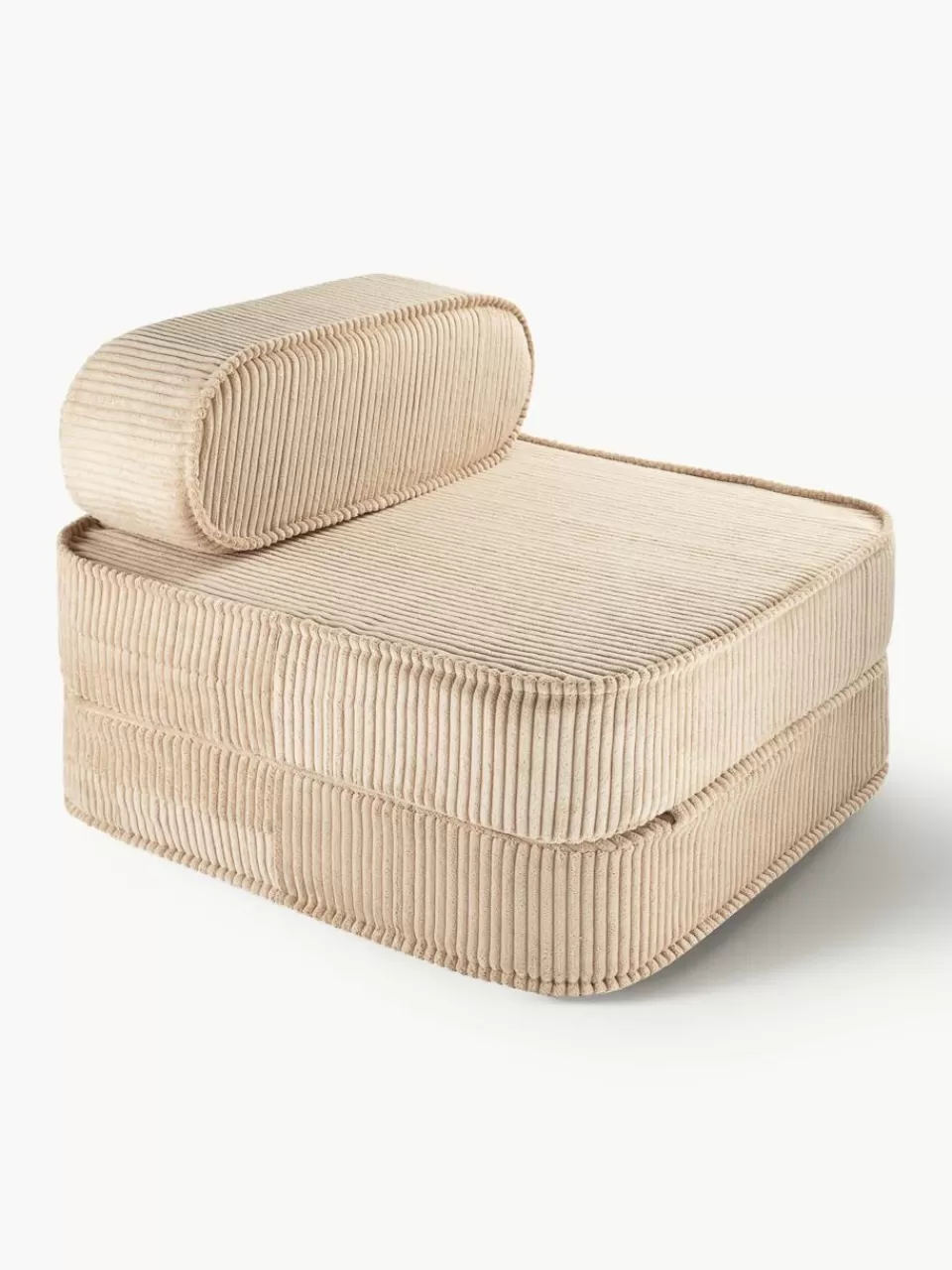 Wigiwama Kinder klapfauteuil Sugar van corduroy | Kinderzitzakken