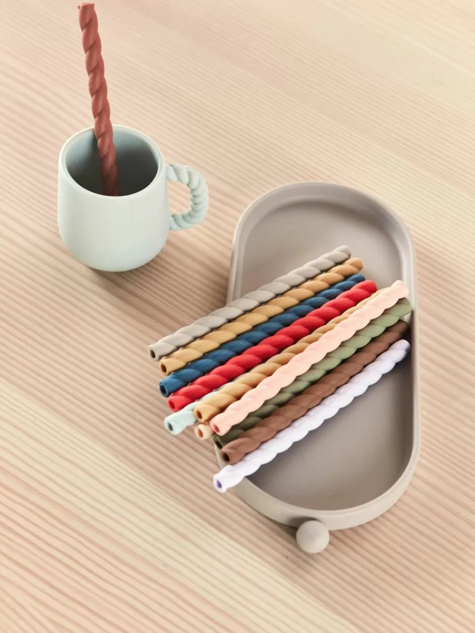 Oyoy Living Design Kindermokken Mellow, set van 2 | Kinderservies & -Bestek