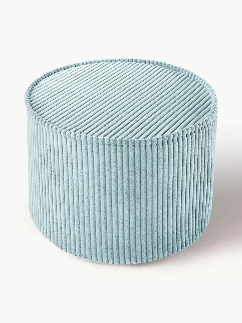 Wigiwama Kinderpoef Sugar van corduroy, Ø 40 cm | Kinderstoelen | Kinderstoelen