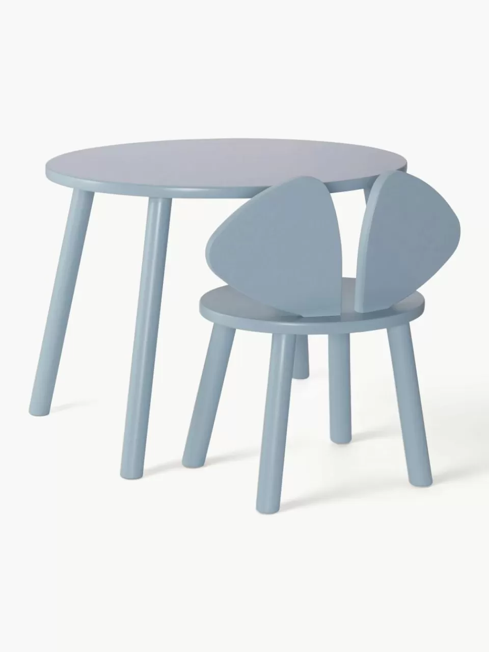 Nofred Kindertafel Mouse met kinderstoel, set van 2 | Kindertafels | Kindertafels