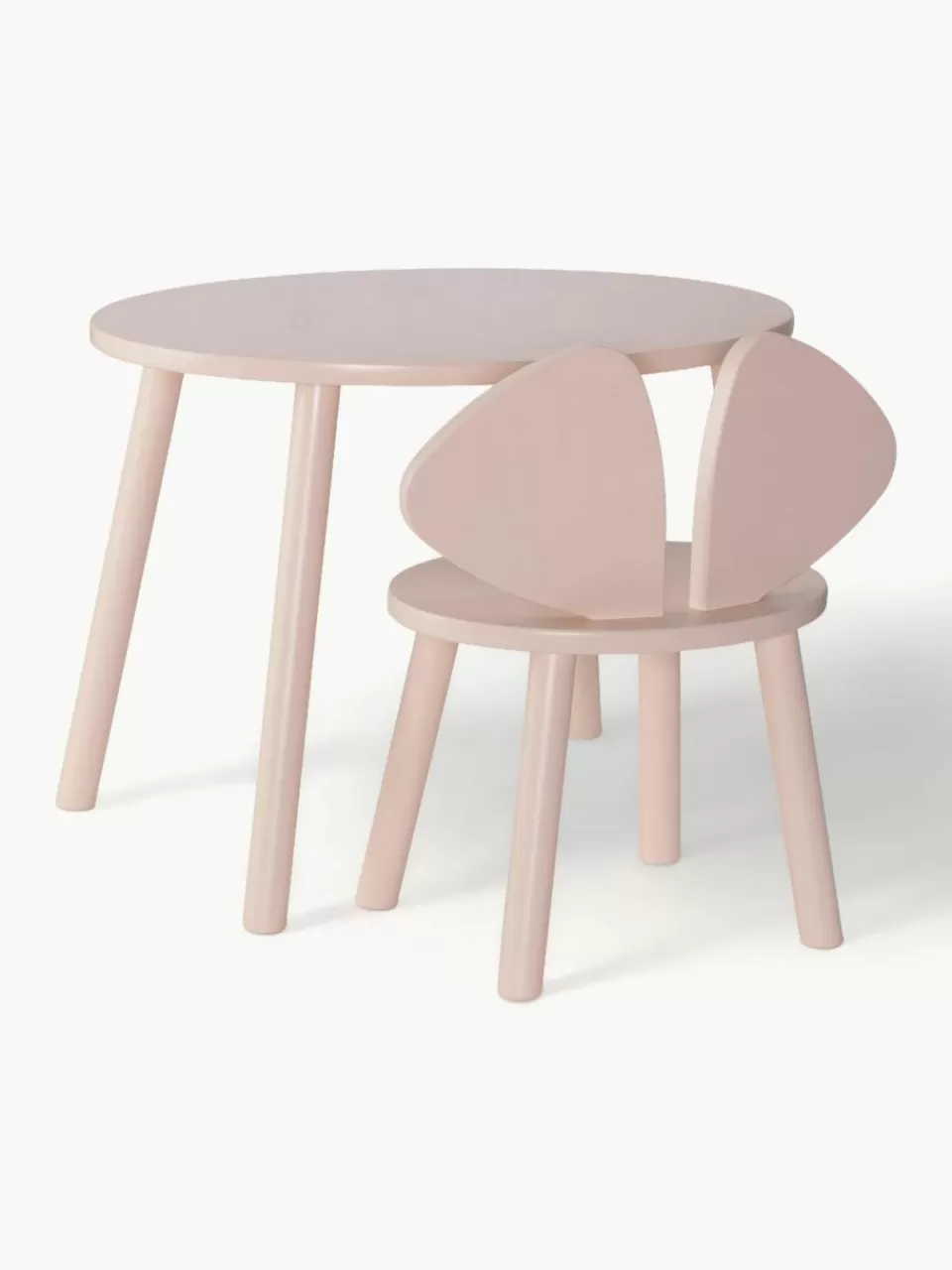 Nofred Kindertafel Mouse met kinderstoel, set van 2 | Kindertafels | Kindertafels