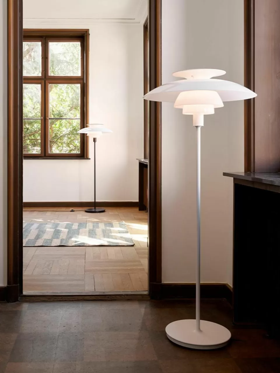 Louis Poulsen Kleine dimbare vloerlamp PH 80 | Staande Lampen