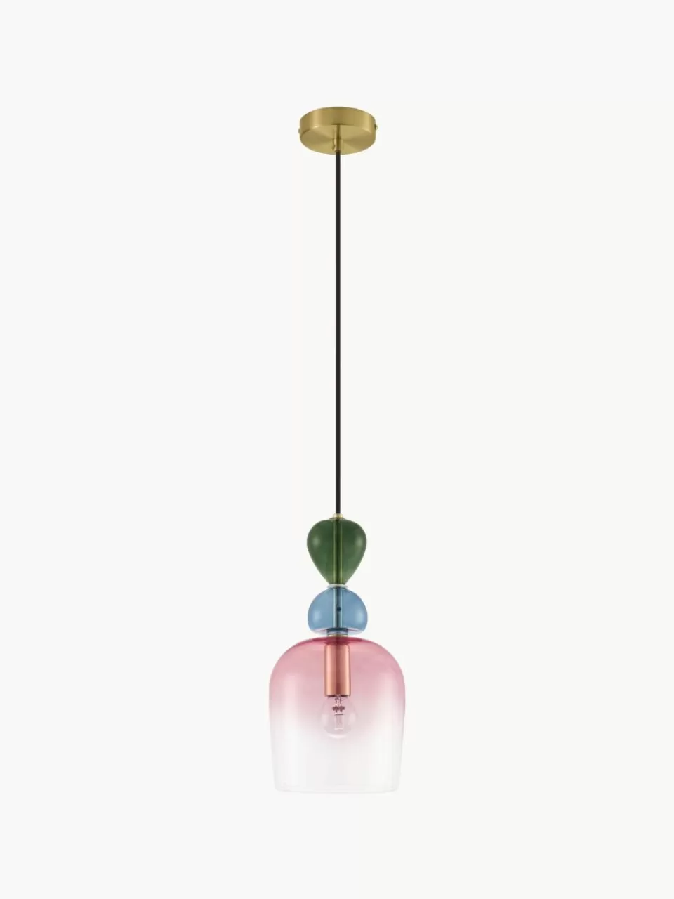 Nova Luce Kleine hanglamp Murano | Hanglampen | Hanglampen