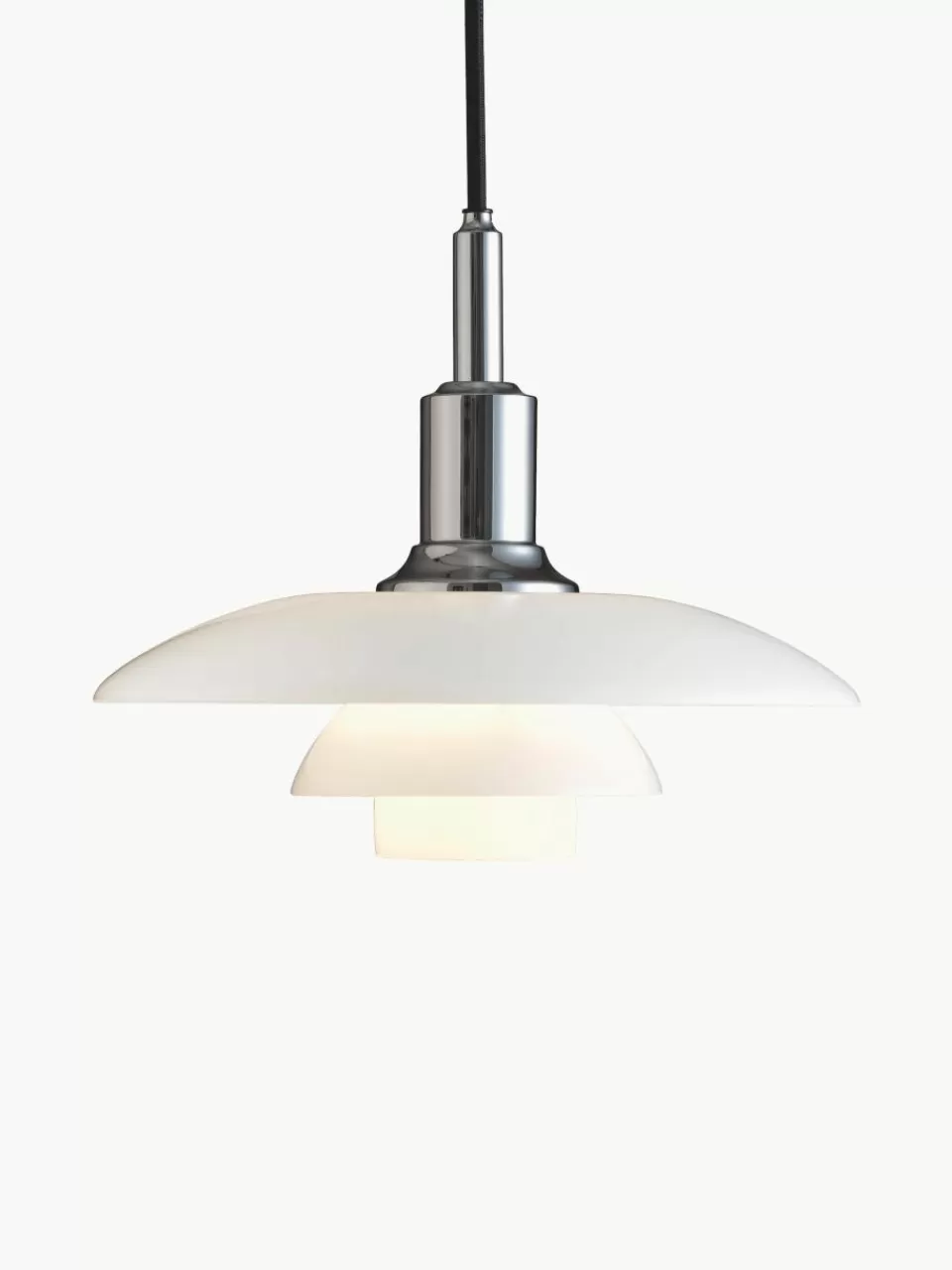 Louis Poulsen Kleine hanglamp PH 3/2, mondgeblazen | Hanglampen | Hanglampen