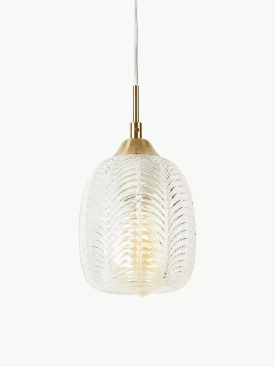 Nova Luce Kleine hanglamp Vario van gesatineerd glas | Hanglampen | Hanglampen