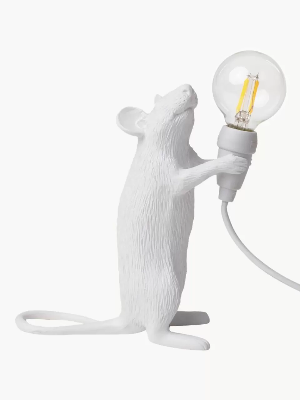 SELETTI Kleine LED tafellamp Mouse met USB-aansluiting | Bureaulampen | Tafellampen