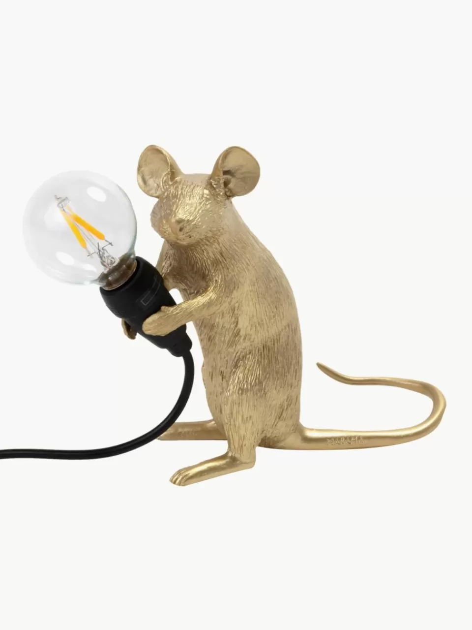 SELETTI Kleine LED tafellamp Mouse met USB-aansluiting | Bureaulampen | Tafellampen