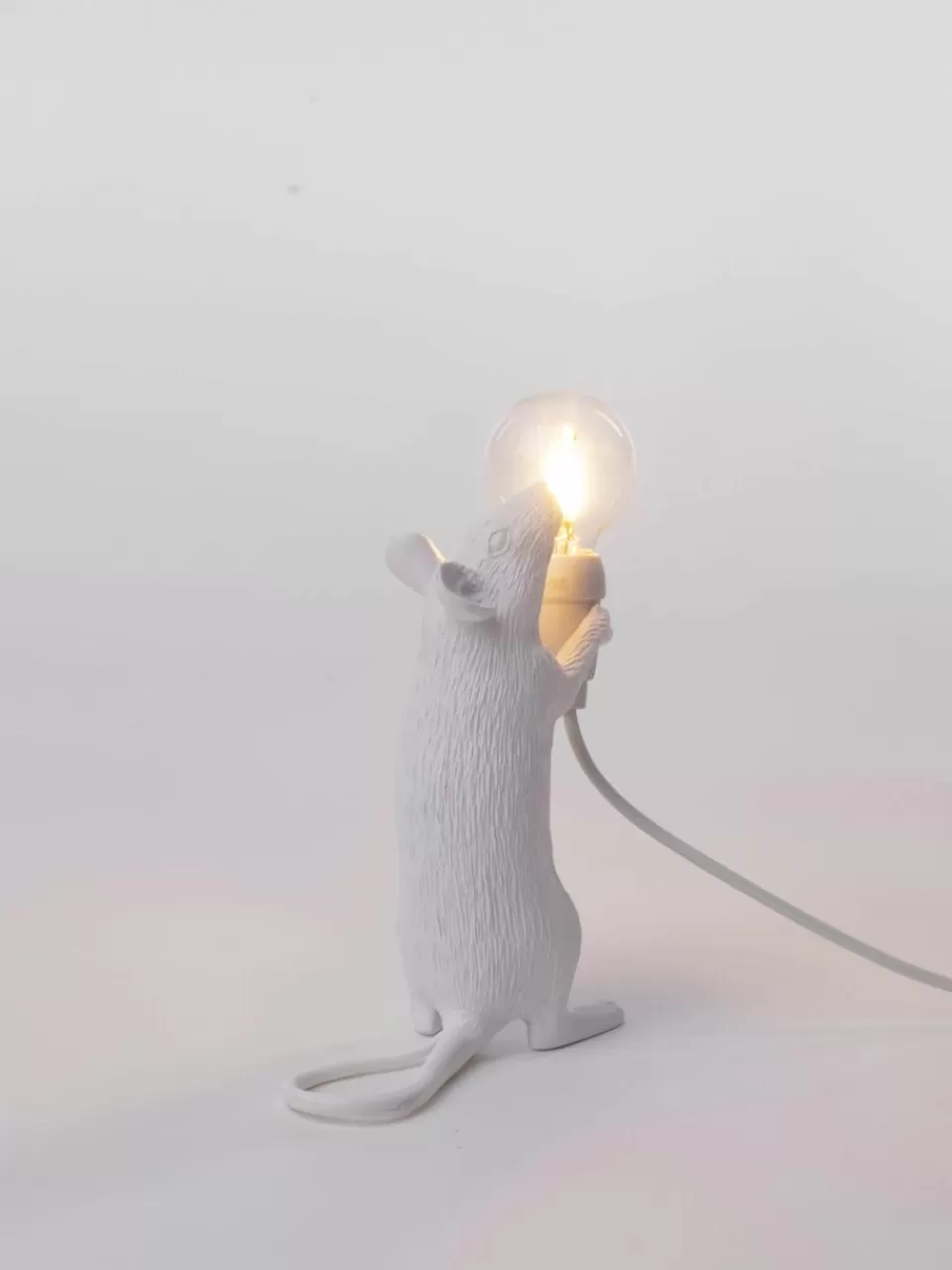 SELETTI Kleine LED tafellamp Mouse met USB-aansluiting | Bureaulampen | Tafellampen