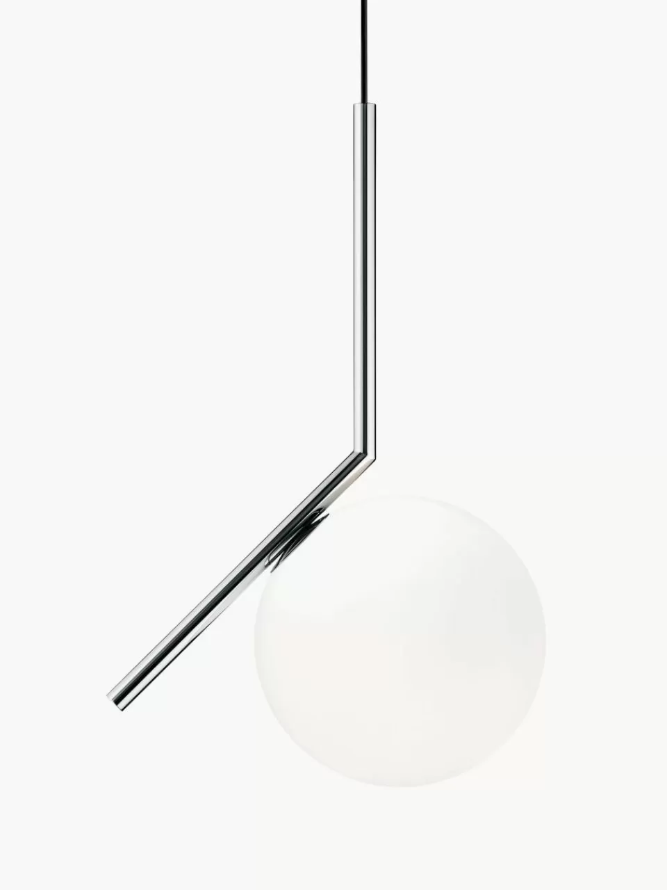 Flos Kleine mondgeblazen hanglamp IC Lights, H 47 cm | Hanglampen | Hanglampen