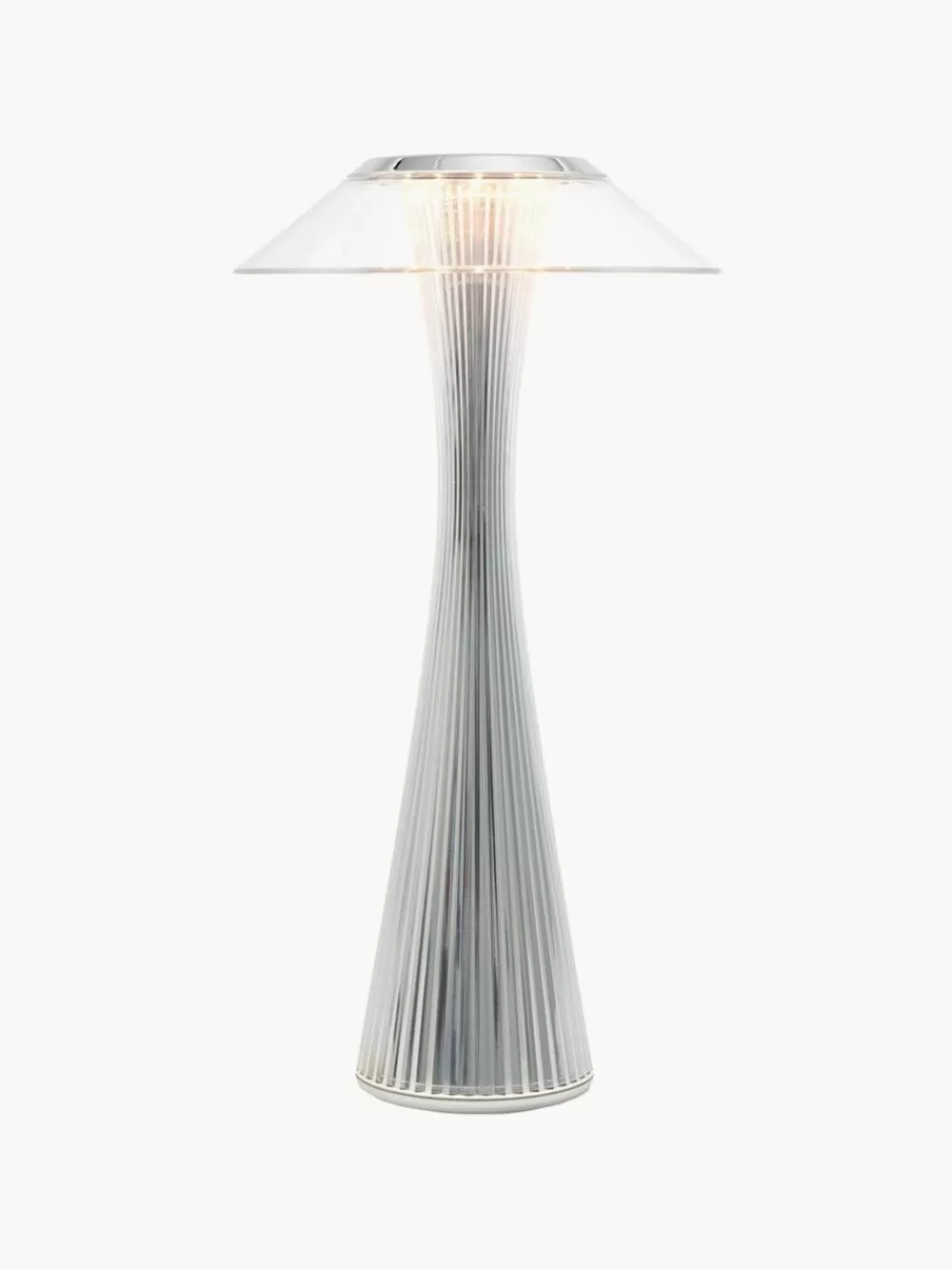 Kartell Kleine outdoor LED tafellamp Space, mobiel | Buitenverlichting | Buitenverlichting