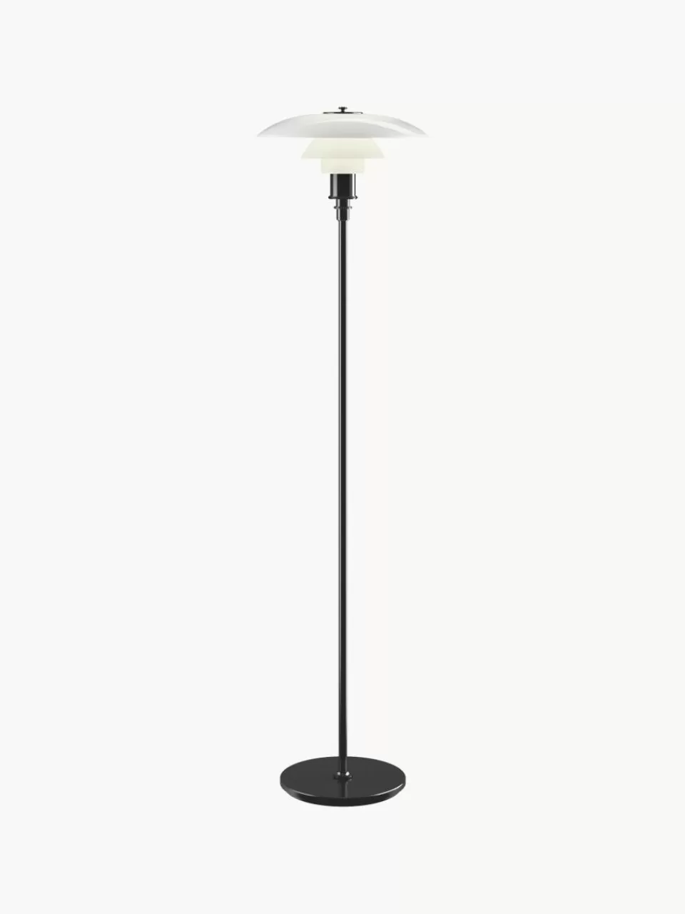 Louis Poulsen Kleine vloerlamp PH 3½-2½, mondgeblazen | Staande Lampen