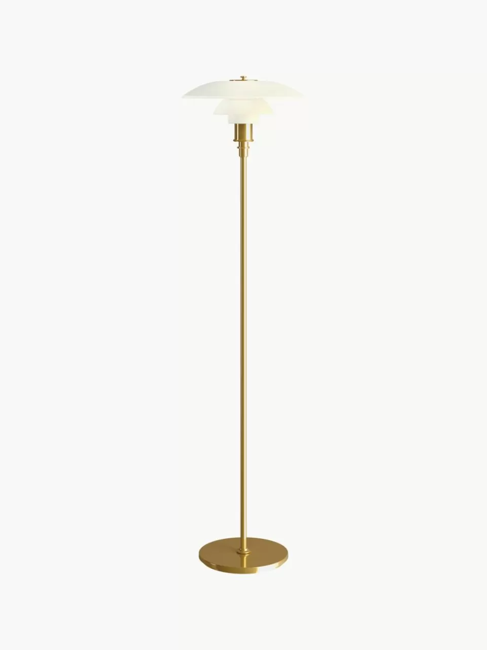 Louis Poulsen Kleine vloerlamp PH 3½-2½, mondgeblazen | Staande Lampen