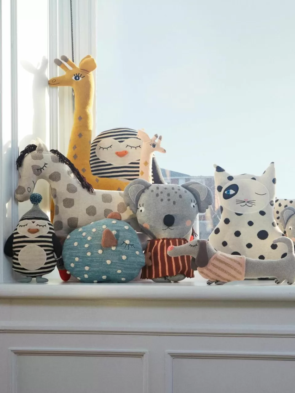 Oyoy Living Design Knuffeldier Bob | Kindertextiel | Kinderkussens