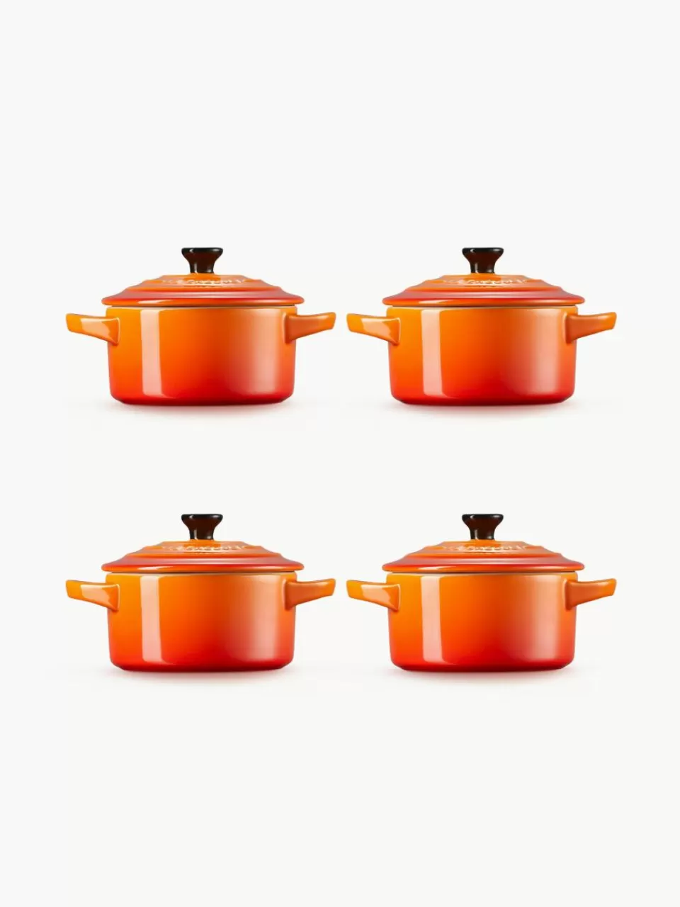 LE CREUSET Kookpannen Cocotte Mini, 4 stuks | Kookpannen | Kookpannen