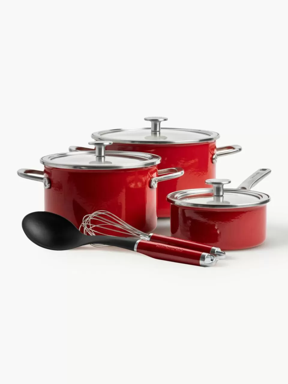 KitchenAid Kookset , 8-delig | Kookpannen | Kookpannen