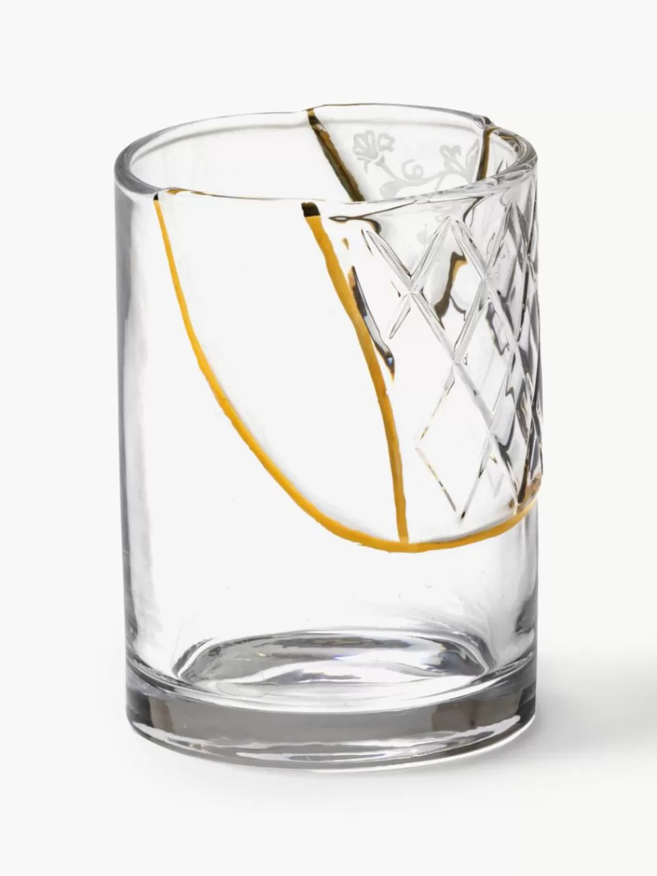 SELETTI Kristallen glazen Kintsugi | Servies | Waterglazen