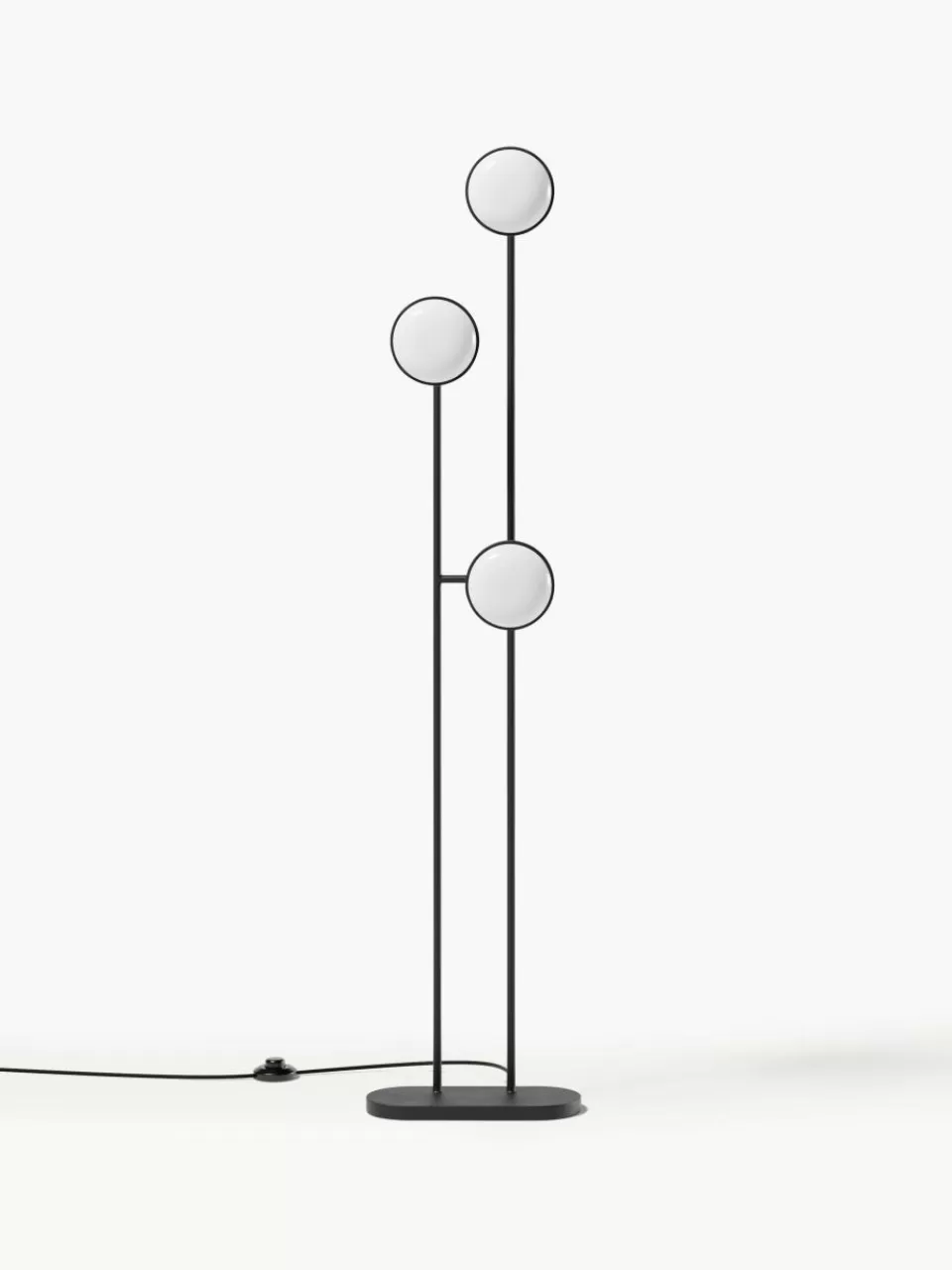 Westwing Collection LED vloerlamp James, dimbaar | Staande Lampen