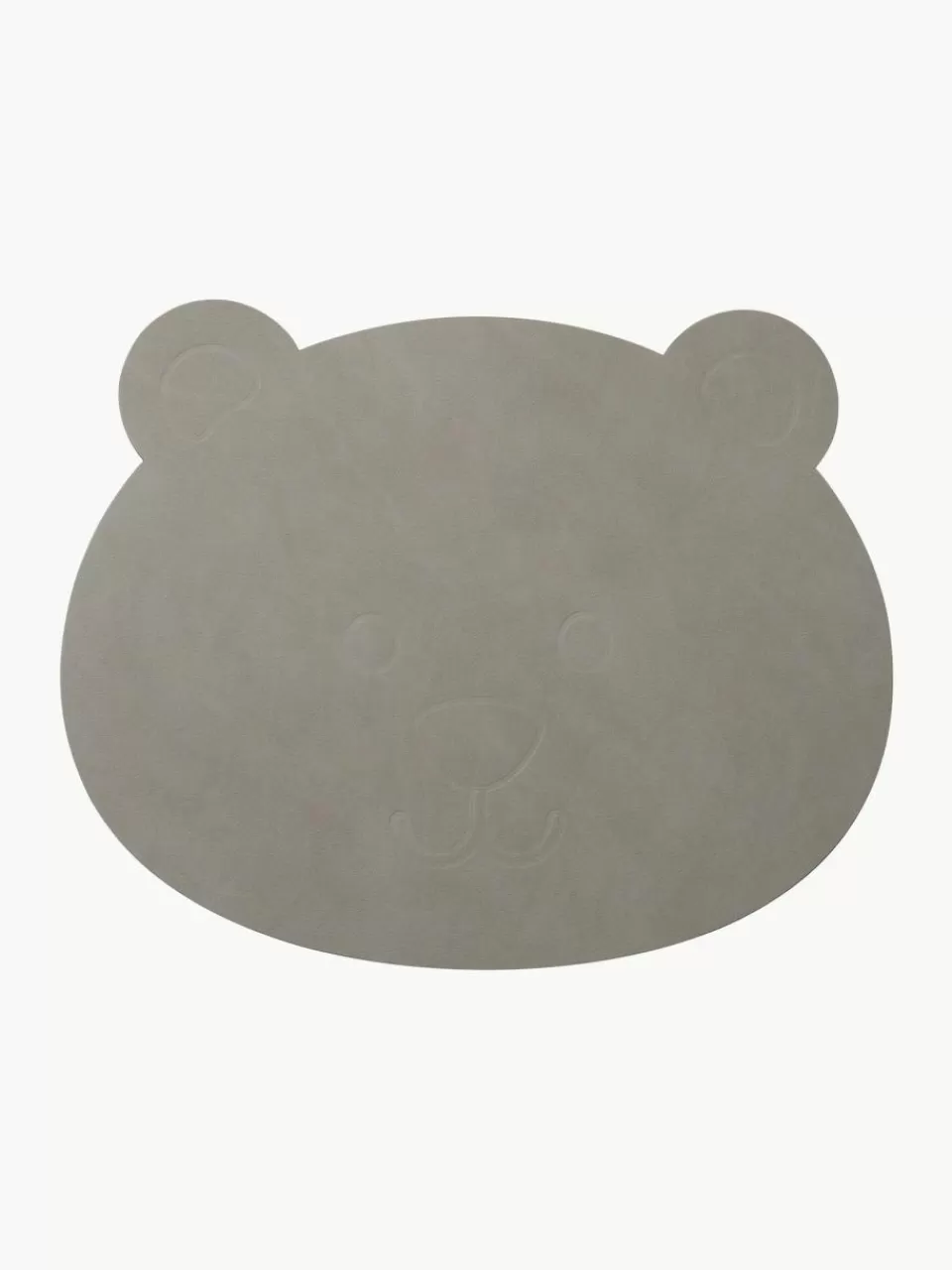 LIND DNA Leren placemat Bear | Kinderservies & -Bestek