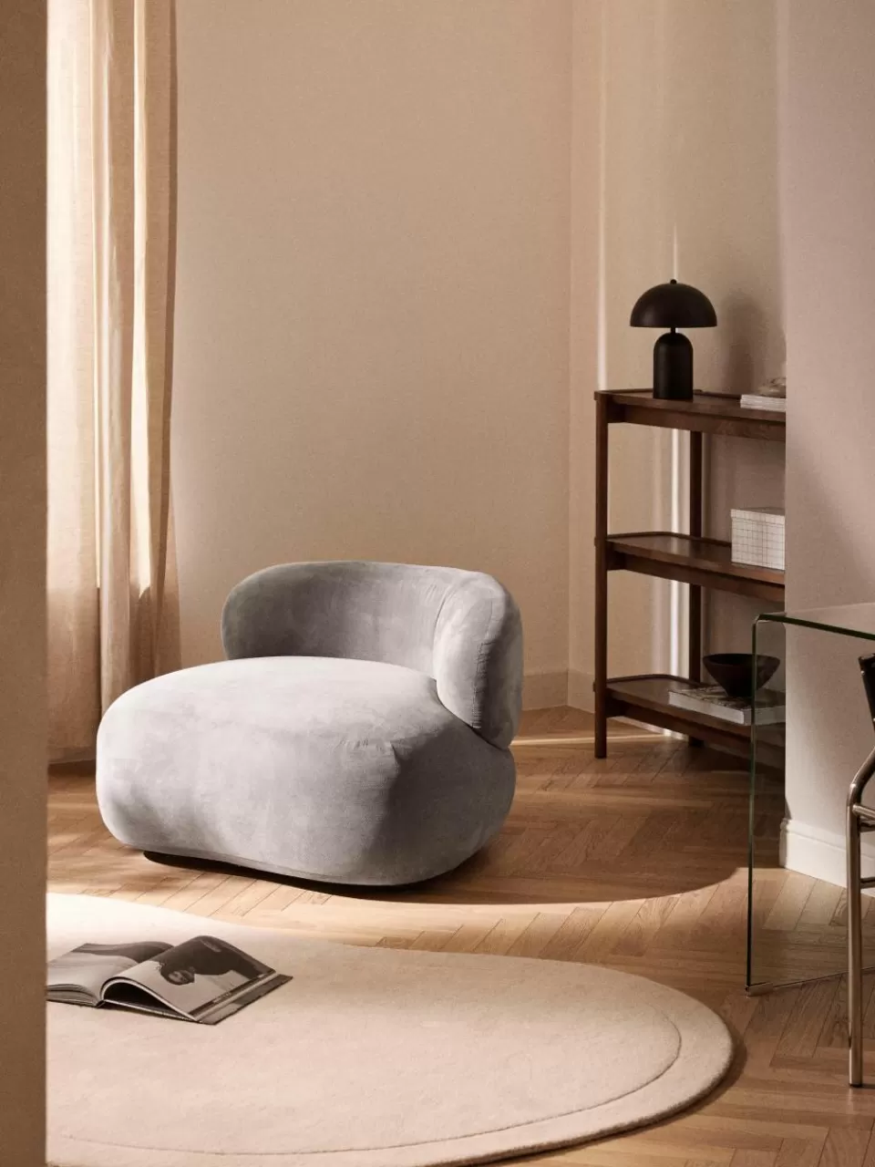 Westwing Collection Loungefauteuil Alba | Fauteuils | Bank Fauteuils