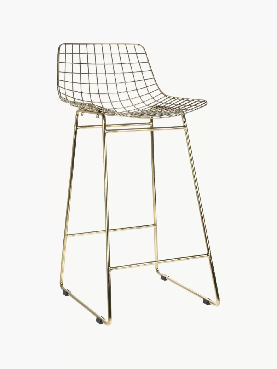 HKLIVING Metalen barstoelen Wire, 2 stuks | Stoelen | Barkrukken