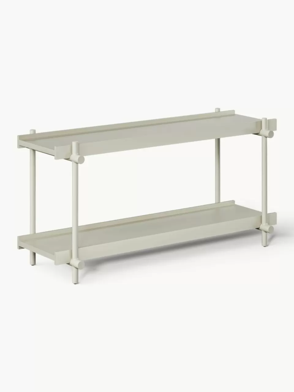 Westwing Collection Metalen sidetable Lana | Wandtafels | Wandtafels