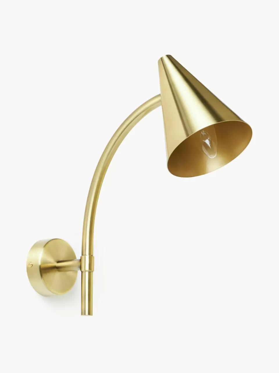 Westwing Collection Metalen wandlamp Arturo | Wandlampen