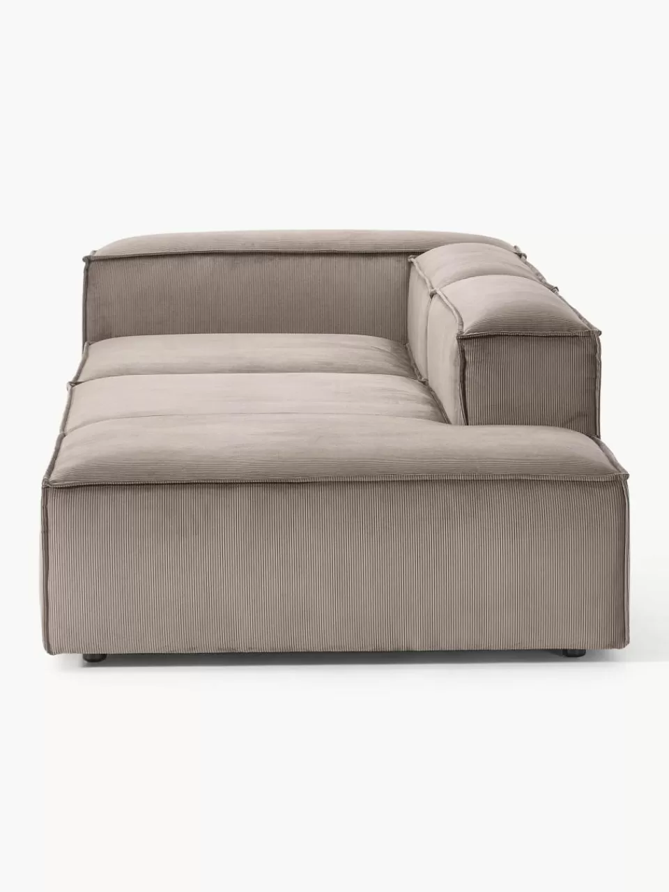 Westwing Collection Modulaire chaise longue Lennon van corduroy | Modulaire Kledingkasten | Banken