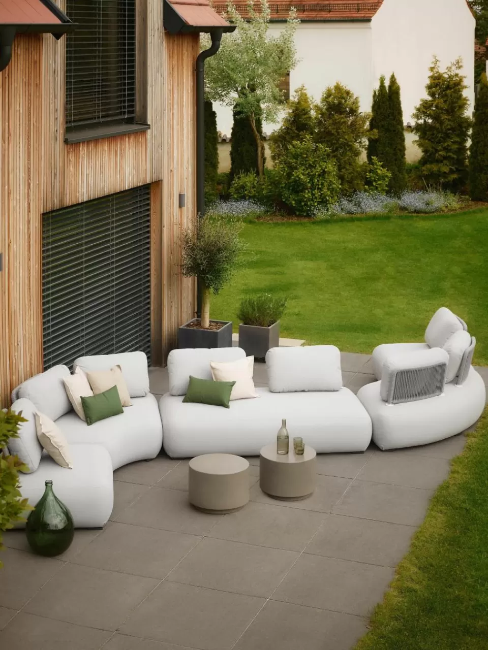 Westwing Collection Modulaire tuinloungebank Olala (2-zits) | Tuinmeubels | Modulaire Kledingkasten