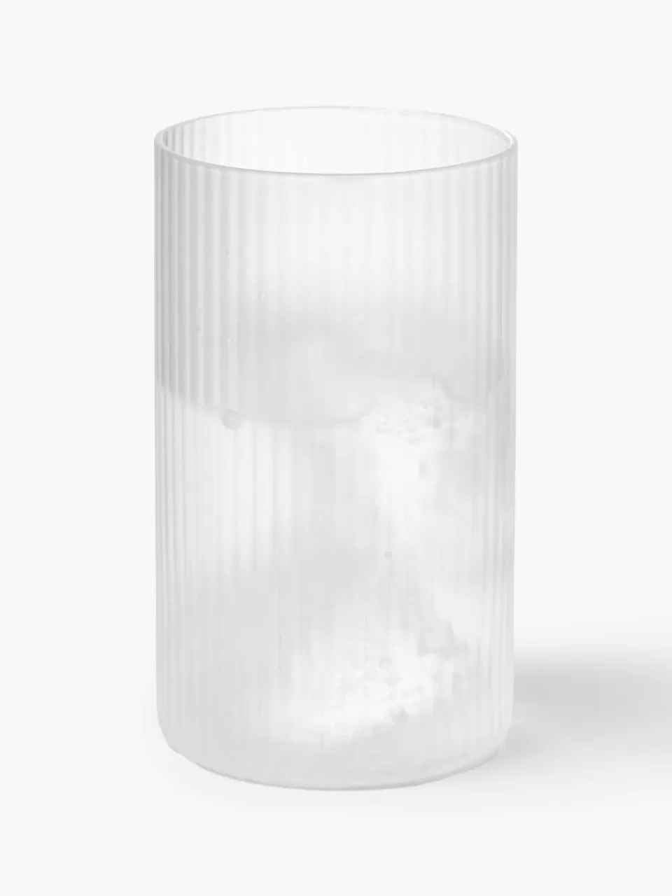 ferm LIVING Mondgeblazen deksel Ripple voor karaf | Waterglazen | Servies