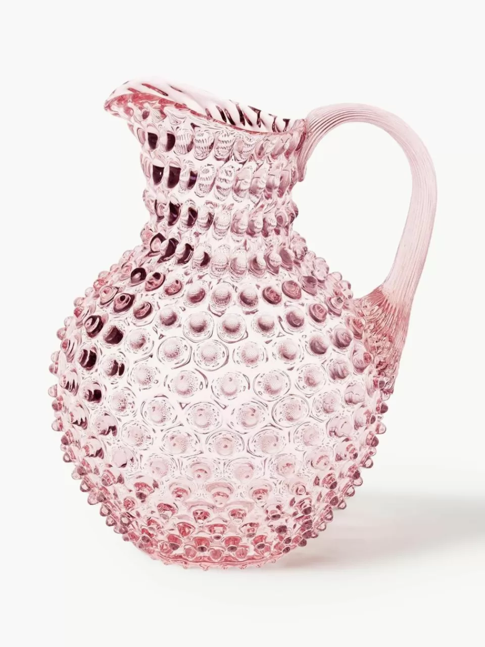 ANNA VON LIPA Mondgeblazen karaf Hobnail, 2 L | Servies | Waterkaraffen & Waterkannen