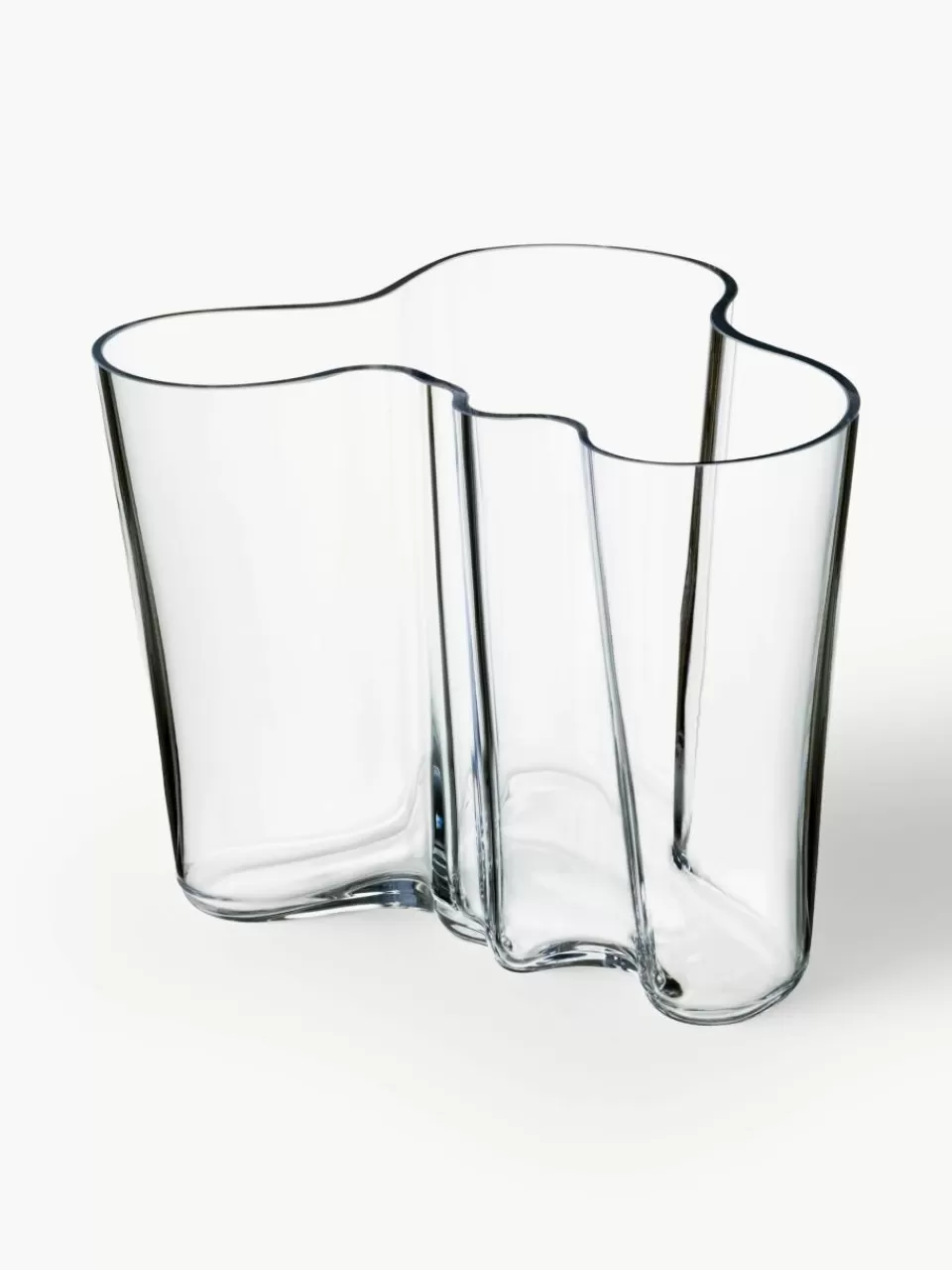 iittala Mondgeblazen vaas Alvar Aalto, H 16 cm | Vazen | Decoratie