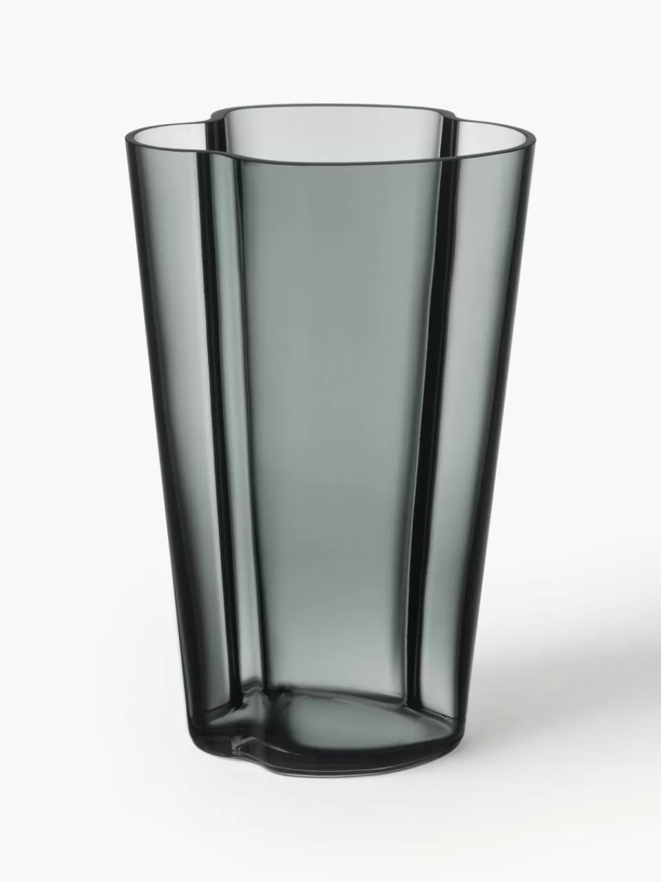 iittala Mondgeblazen vaas Alvar Aalto, H 22 cm | Vazen | Vazen