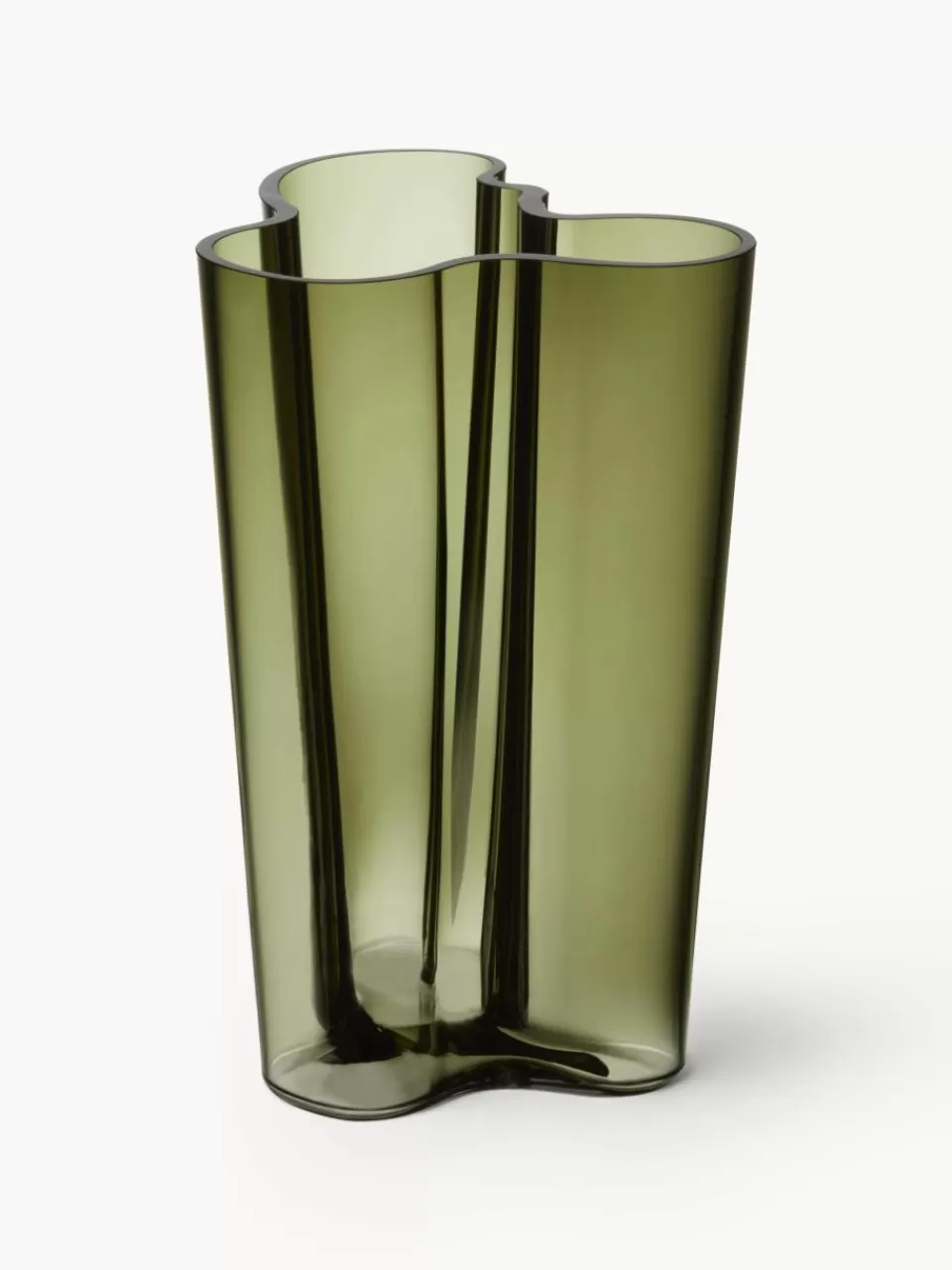 iittala Mondgeblazen vaas Alvar Aalto, H 25 cm | Decoratie | Vazen