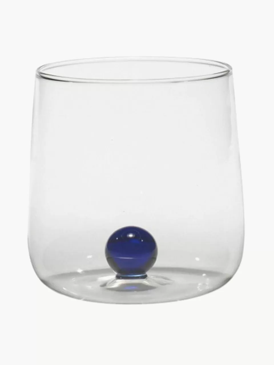 zafferano Mondgeblazen waterglazen Bilia van borosilicaatglas, 6 stuks | Servies | Waterglazen