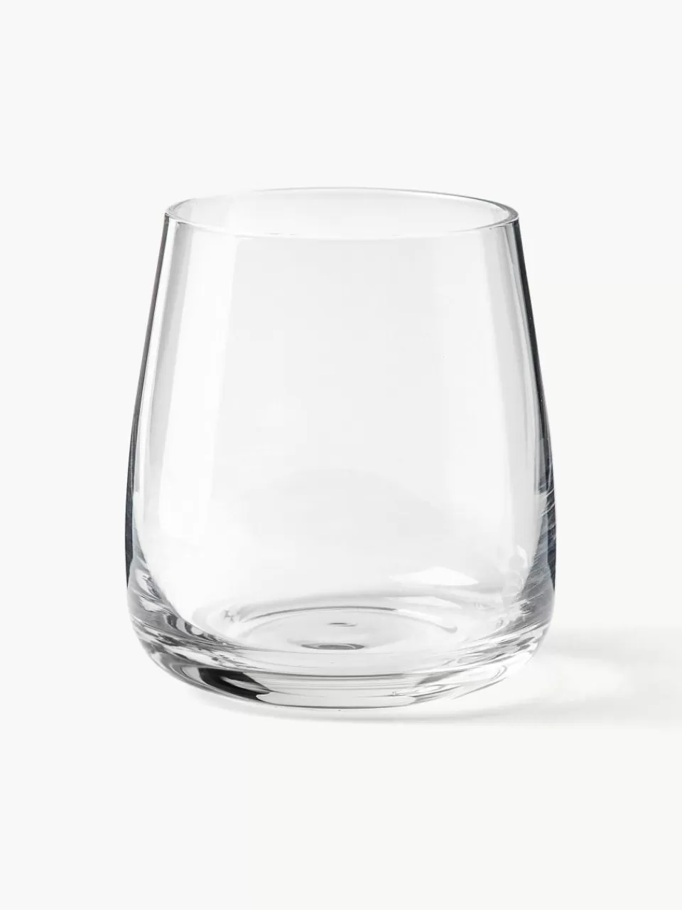 Westwing Collection Mondgeblazen waterglazen Ellery, 4 stuks | Servies | Waterglazen